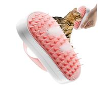 Brosse de vapeur de chat, brosse de toilettage de massage pour chiens, peigne de nettoyage des poils pour animaux de compagnie, technologies de vapeur innovantes bouton de libération de décharge de co