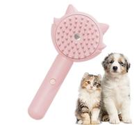 Brosse De Vapeur Pour Animaux De Compagnie - LA Cleaning Portable Massage Pebgar, Épilation | Conception De Pulvérisation Intégrée, Idéale Pour Les Chats Chats, Anti-réponse Relaxante Douce