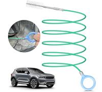 Brosse De Vidange De Nettoyage Tube Brosse De Nettoyage 500cm Brosse De Vidange Flexible Extra Long Brosse De Drainage Drague pour Voiture Toit Ouvrant Réservoir De Carburant Réfrigérateur