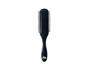 Brosse Définissante Cheveux Ondulés, Bouclés, Frisés - Jia Paris - Boucles Parfaites, Sans Frisottis - 9 Rangées de Dents - Ergonomique, Anti-casse - Définition et Volume