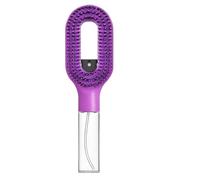 Brosse DéMêLante 2 En 1 Avec Brume IntéGréE Brosse à cheveux brumisateur 2 en 1 avec jet d'eau intégré, brosse démêlante for secs et humides, pulvérisateur brume fine(Purple)