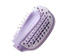 Brosse démêlante - Accessoires de coiffure pliables - Brosse antistatique pour cheveux - Pour filles, femmes, femmes, mères, maison, salon, hôtel, voyageurs, nageurs et voyages