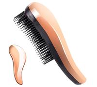 Brosse démêlante, brosse à prise en main humanisée pour petits chiens et poils emmêlés - Toilettage pour chats et chiens, brosse à sous-poil, garde le pelage lisse et doux