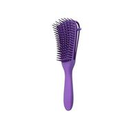 Brosse Demelante Cheveux Crepus,Brosse Démêlante pour Cheveux Afro-américains/africains Texturés Crépus Ondulés/Bouclés/Frisés/Humides/Secs/Huile/épais/longs,Démêlante,Brosse à Cheveux Crépus(Violet)