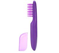 Brosse Démêlante électrique, Peigne Démêlant électrique Outil de Coiffure de Massage Ionique Sec et Humide Violet Lectric Double Usage Négatif