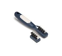Mikki Brosse démêlante en INOX pour Le toilettage des Chiots et des Chiens, Peigne râteau pour Retirer Les Poils Morts