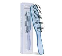 Brosse démêlante en poils de sanglier pour cheveux longs bouclés ou tout type de cheveux secs et humides
