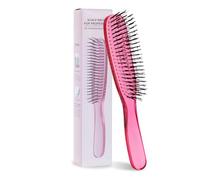 Brosse démêlante en poils de sanglier pour cheveux longs bouclés ou tout type de cheveux secs et humides