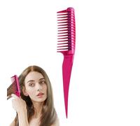 Brosse démêlante humide et sèche - Peigne coiffant avec rouleaux intégrés pour lisser et ajouter du volume, outil de coiffure professionnel | Peigne de contrôle statique anti-frisottis pour la