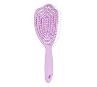 Brosse démêlante incurvée innovante, légère et pratique, accessoire de coiffage creux pour une utilisation en voyage, brosse à cheveux ergonomique