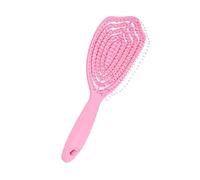Brosse démêlante incurvée innovante, légère et pratique, accessoire de coiffage creux pour utilisation en voyage, brosse à cheveux ABS