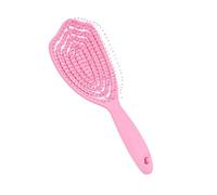 Brosse démêlante incurvée innovante, légère et pratique, accessoire de coiffure creux pour femme