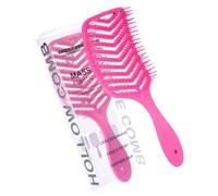 Brosse démêlante innovante ventilée légère et pratique - Accessoire de coiffure creux pour une utilisation en voyage - Peigne à cheveux volumateur