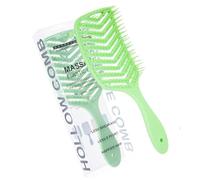 Brosse démêlante innovante ventilée légère et pratique - Accessoire de coiffure pour voyage - Peigne démêlant et coiffant