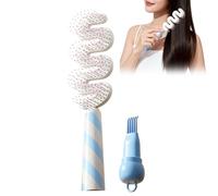 Brosse Démêlante,Masseur Portable Avec Poils Et Poignée - Brosse Pour Cheveux Mouillés | Pour Maison, Voyage, Mariage, Spa, Toilettage, Fêtes, Festival D'Été, Quotidien,