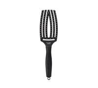 Brosse Démêlante - OLIVIA GARDEN - FingerBrush - Taille M - Poils en sanglier - Couleur Noir