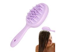 Brosse Démêlante Pour Adultes, Massageur de Cuir Chevelu pour Douche, Peigne Démêlant Multifonction Portable Pour Jeunes Filles Garçons Hommes Sportifs Adolescents