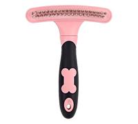 Brosse démêlante pour animaux de compagnie - Râteau de toilettage pour chat, peigne à double rangée pour chiens | Le peigne extra large pour démêler le sous-poil avec poignée antidérapante réduit la