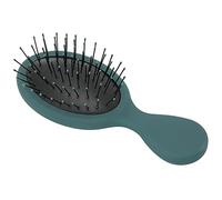 Brosse Démêlante pour Cheveux, Peigne à Brosse à Cheveux Portable à Coussin D'Air, Dents Rondes pour le Massage du Cuir Chevelu, Poignée Confortable, Texture Mate, Mini Peigne à