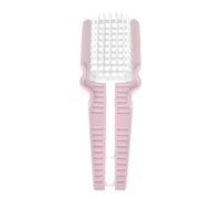 Brosse démêlante pour cheveux - Peigne à cheveux pliable - Artefact tête de mort - Coiffure universelle pour cheveux raides et bouclés - Peigne de coiffage pour frange - Peigne à cheveux pliable -