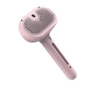 Brosse démêlante pour chien - 21 cm - Utilisation pratique - Peigne démêlant pour chat en ABS - Avec pression facile - Peigne de toilettage pour la perte de poils courts et le massage des chats