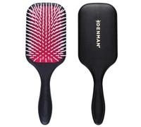 Brosse Denman D38 Power Paddle Noir (24,5 cm) | Brosse à palette pour démêler en douceur, sécher plus rapidement et contrôler le coiffage sur cheveux mouillés ou secs