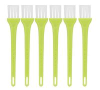 Brosse d'entretien pour rasoir électrique, paquet de 6 |Fibres de nylon épaisses pour les espaces entre tondeuses, toiletteurs et appareils |Poignée ergonomique et trou de