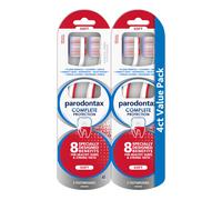 Brosse dents souple Parodontax Complete Protection pour des gencives saines et des dents fortes - Lot de 2