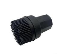 Brosse d'épilation de voiture et d'animaux avec poils arrondis doux adaptée pour le peignage sec et humide, améliore la mousse du shampooing et accélère le processus de séchage (noir sans couvercle)