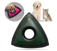 Brosse D'épilation Triangle Edge Pet De Cheveux Détachant Chien Dispositif De Cheveux Dispositif Canapé Car Portbale Portefeuille De Silicone Brosse Silicone Fourrure Nettoyant Fournitures for animaux