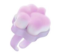 Brosse dépoussiérante à ongles Brosse à poudre en forme de patte de chat | Brosse douce à ongles Pour maison, , soins, , bureau, , salon, anniversaire