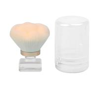 Brosse dépoussiérante pour les ongles, brosse de nettoyage douce et délicate à tête champignon, idéale pour le de teint, la poudre, le maquillage quotidien et le soin des ongles
