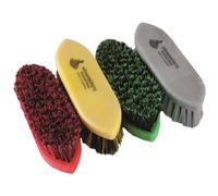 Brosse d'équitation dure pour poney Haas Mahnenburste Vert 180 x 53 mm