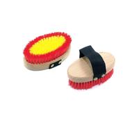 Brosse d'équitation Umbria Equitazione 2-Tone Rouge TU