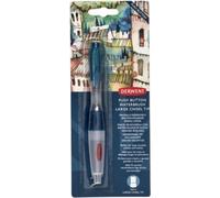 Derwent Push Button Waterbrush Large Chisel Tip