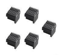 Brosse d'essuie-glace pour imprimante 3D Anycubic pour Kobra S1 avec support de sécurité et deux têtes de nettoyage en silicone remplaçables (5 pièces)