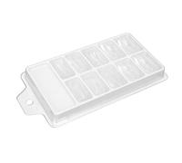 Brosse D'extension D'Ongles, Empêcher L'eau Collante Réutilisable Double Tête Gel D'Extension De Nail Art Forme De Construction D'Ongles Éliminer La Friction Pour Artistes Pour Salon (S2421)