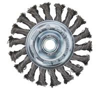 Brosse disque en fil d'acier MAKITA, fil tressé 0,5 mm, 100 mm D-29555