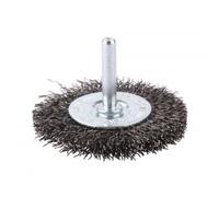 Brosse disque en fil d'acier MAKITA, tige cylindrique, 63x6 mm D-39970