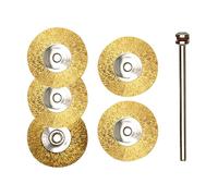 Brosse disque en laiton Ø 22 mm (x5) Proxxon