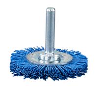 Brosse disque en nylon MAKITA, fine, tige cylindrique, 50 mm D-45624