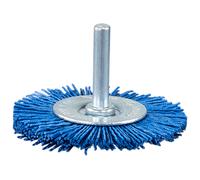 Brosse disque en nylon MAKITA, souple, tige cylindrique, 63 mm D-45630