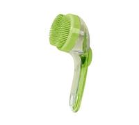 Brosse distributeur de shampooing pour chiens et chats, peigne de massage, brosse de douche, brosse de douche, brosse pour le bain, poils en silicone doux, brosses de douche pour chiens, distributeur