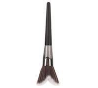 Brosse d'ombrage de Visage en Cheveux Doux en Forme de cœur, Taille L, tête de Brosse Facile à colorier et Moelleuse pour Un Maquillage Rapide, matériau ABS
