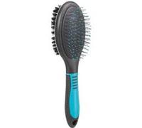 Trixie Brosse double démêlante 6 x 23 cm pour chien ou chat G