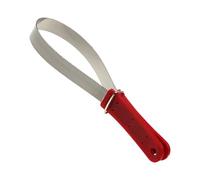 Brosse double face en crin de cheval et outil de toilettage en acier inoxydable pour enlever la sueur