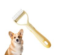 Brosse double face pour changement de pelage pour chien