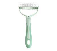 Brosse double face pour enlever les animaux de compagnie Peigne de toilettage pour chien Outils de perte Double T1g5 Brosse pour animaux de compagnie Pro Inox