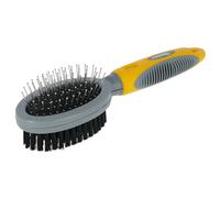 Brosse double pour rongeurs Kerbl Jaune 20,5 cm