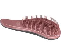 Brosse douce 19 cm gris foncé/rose ancien